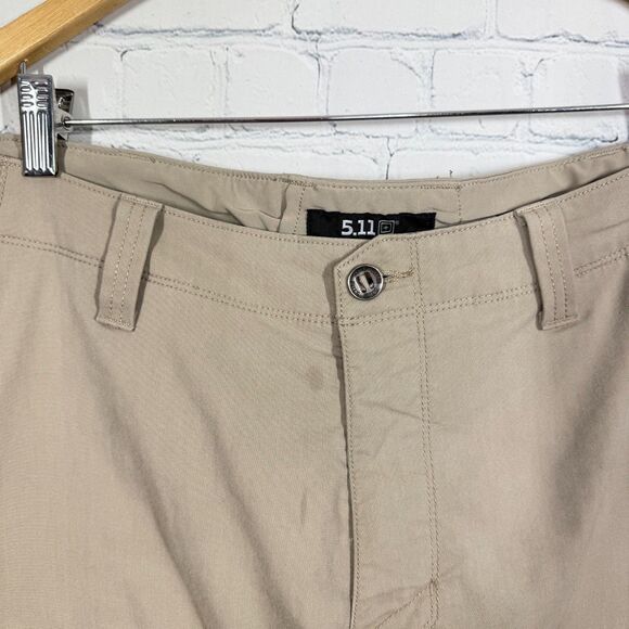 5.11 Tactical Apex Shorts 11' Men's Size 40 Khaki Tan Flex-Tac 73334 Outdoor - Picture 9 of 14
